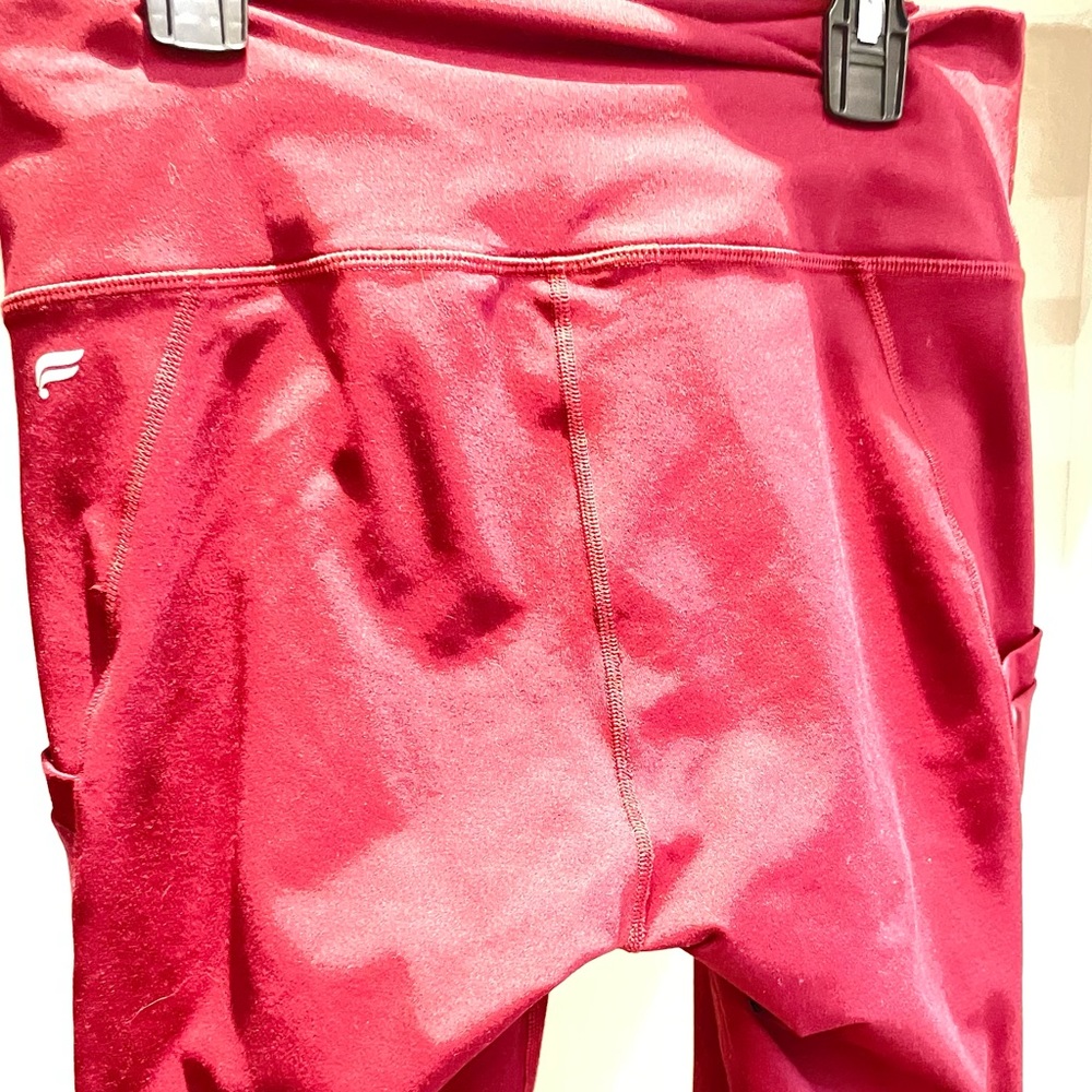 Fabletics 7/8 Powerhold Leggings- On The Go Mesh … - image 3